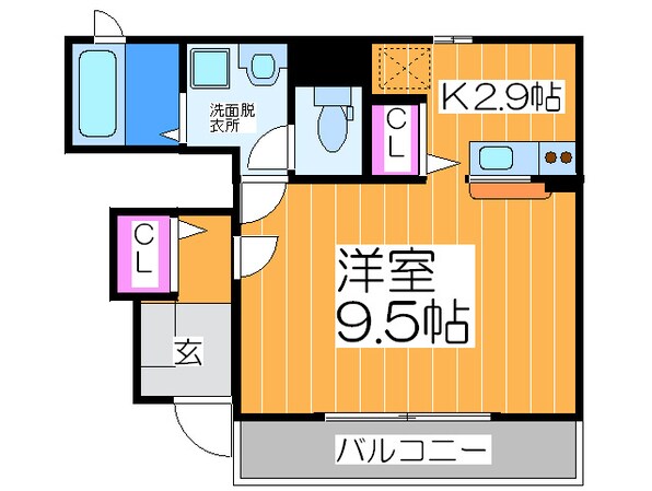 ヴォヤ－ジュの物件間取画像